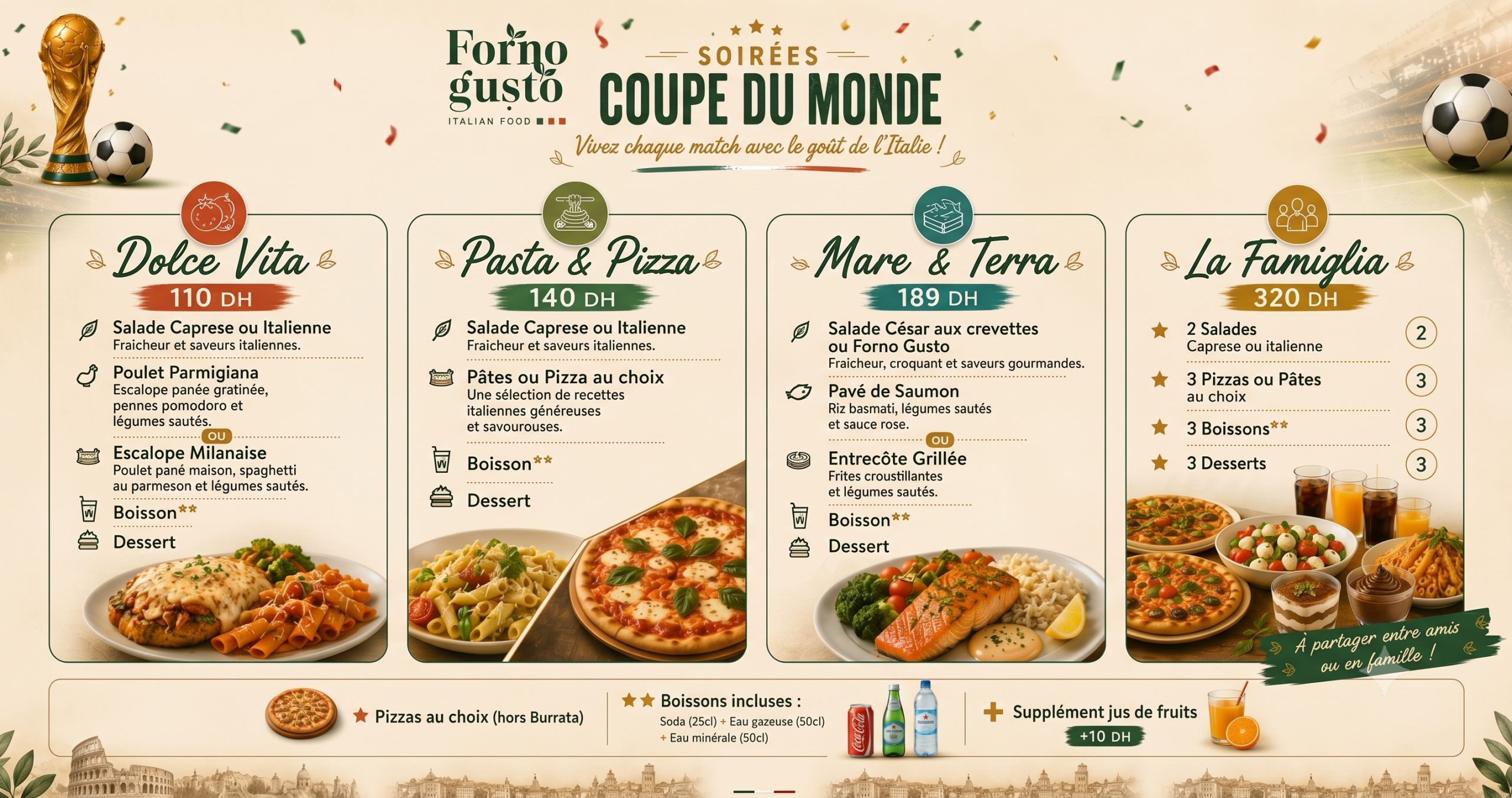 soirée coupe du monde Casablanca